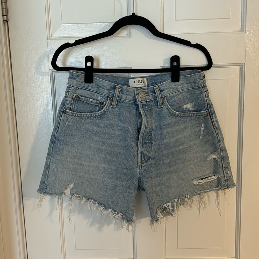 Agolde Parker Long Shorts Swapmeet